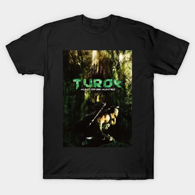 Turok Hunted Vector T-Shirt by syanart